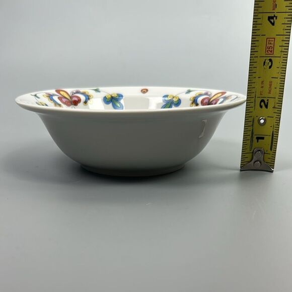 The Porsgrund Norway 76 Farmer's Rose Cereal Bowls Set Of 2 Vintage Unused - Picture 9 of 9